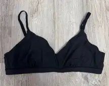 SKIMS Black Triangle Bra Comfort Everyday Bra Size XL