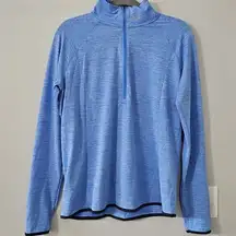 Light Blue Periwinkle Brand New Under Armour Run dri fit quarter-zip