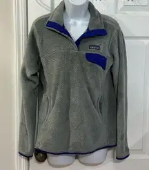 Patagonia Sweatshirt Snap Fleece Women's Medium