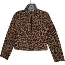 Vintage Soiree Animal Print Jacket‎