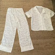 Burnout Cream PJs