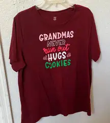 FINAL MARKDOWN Grandmas hugs t shirt xxl