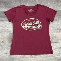 Campus Heritage Florida State Seminoles Shirt Juniors L Short Sleeve Crewneck