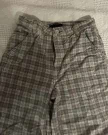 Vintage Plaid Baggy Pants 