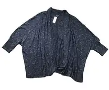 Lane Bryant Open Front Cardigan Dolman Sleeves Women's Plus Size 22/24 Knit NEW