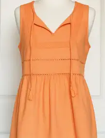 Frye Peplum Tank in Cadmium Orange – Size M - NWT