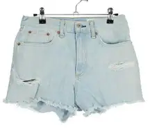 rag & bone Raw Hem Jean Shorts Women's Size 27