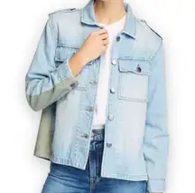 FRAME Cargo Denim Jacket $345