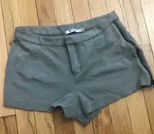 T by Alexander Wang side zip shorts