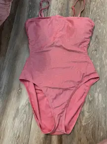 Pink Sparkle One Piece Bathing Suit