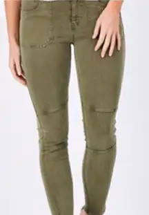 LIVER POOL ARMY GREEN FADE SKINNY JEANS! Great fit