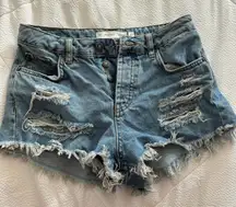 Subdued Jean Shorts