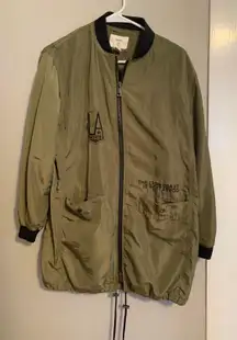 Green Zip-up Jacket