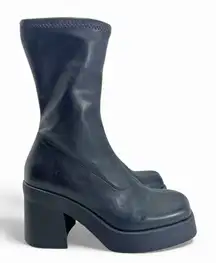 Steve Madden Klayton Black Platform Boots