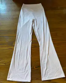 Light Pink Flare Leggings Medium