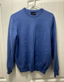 Blue Cashmere Sweater 
