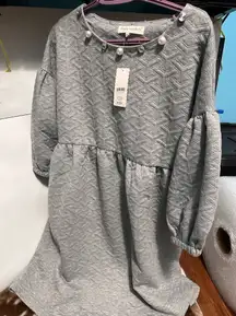 NWT Simply Southern Quilted Puffer Sleeve Dress