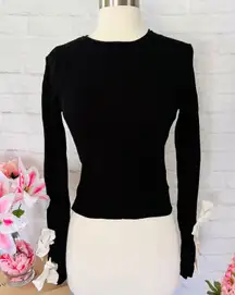 Bow Sleeved Sweater