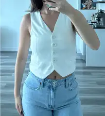 Button Up Vest 