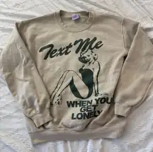 Crew Neck Sweatshirt