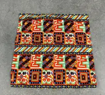 Vintage Graphic Western Ikat Print Scarf Bandana