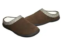 Old Friend Slippers Womens 8 Chocolate Brown Emma Clog Comfort Slip On Shoes