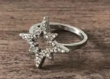 American Eagle Shooting Star Studded Ring