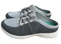 Vionic Zuri Slip On Mule Sneakers Gray Women's Size 10  Comfort pre owned