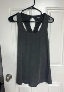 Grey Cross Back Tank