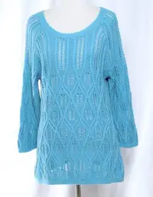 💜 Christopher & Banks Knit Sweater Cover Up