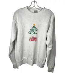 Vintage Volunteer Made In USA Christmas Sweatshirt