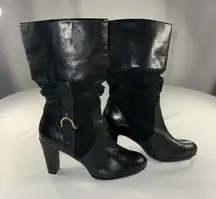 Lauren Ralph Lauren - Genuine Leather Suede Woman’s Heeled Boots Size 6M Classic