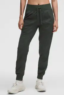 Rainforest Green Lululemon Dance Studio Mid-Rise Jogger 