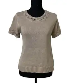 #153 ANTHROPOLOGIE Spring knit sweater