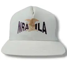 NRA Hat OSFM NRA ILA Hat Eagle Embroidered Embroidery Snapback Hat USA Made Hat Unisex Hat 