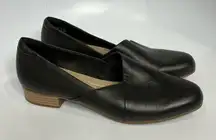 Collection by Clarks black leather flats size‎ 9