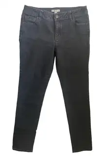 CAbI Women Jeans 8 Black Skinny Leg Stretch Streetwear Y2K Sustainable‎ Denim