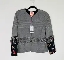 NEW Vilagallo Chantal Blazer Jacket Poggy Dog