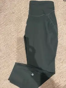 Army Green Align Lululemon Leggings