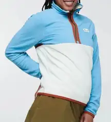 Cotopaxi Armando Fleece Pullover in River/Bone Size Medium