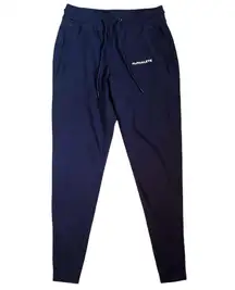 Alphalete Blue Essential Core Joggers Pants Women's Size Small Drawstring Waist