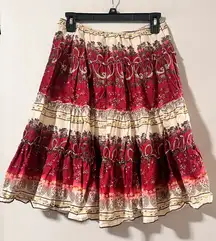 Vintage Ruffled Prairie Skirt