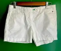 Tommy Hilfiger‎ White Khaki Shorts Size 2 Super Cute!