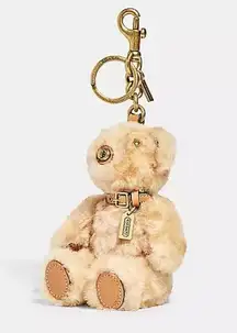 Coach COPY -  Bear Bag Charm In Signature
Shearling