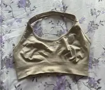 bo and tee halter neck sports bra