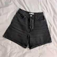 Mom Denim Shorts High Rise Size 4