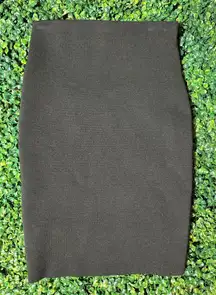 Express Body Contour Black Pencil Skirt Size Small