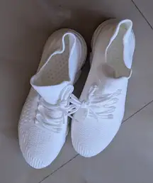 Unisex Breathable Lightweight Running Shoes Outdoor Athletic Walking White