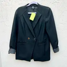 Oversized boyfriend style blazer W size 6