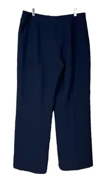 Evan Picone Suit Pants Trousers Black Straight Leg High Rise Women’s Size 14